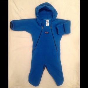 Patagonia 6 mos. fleece suit